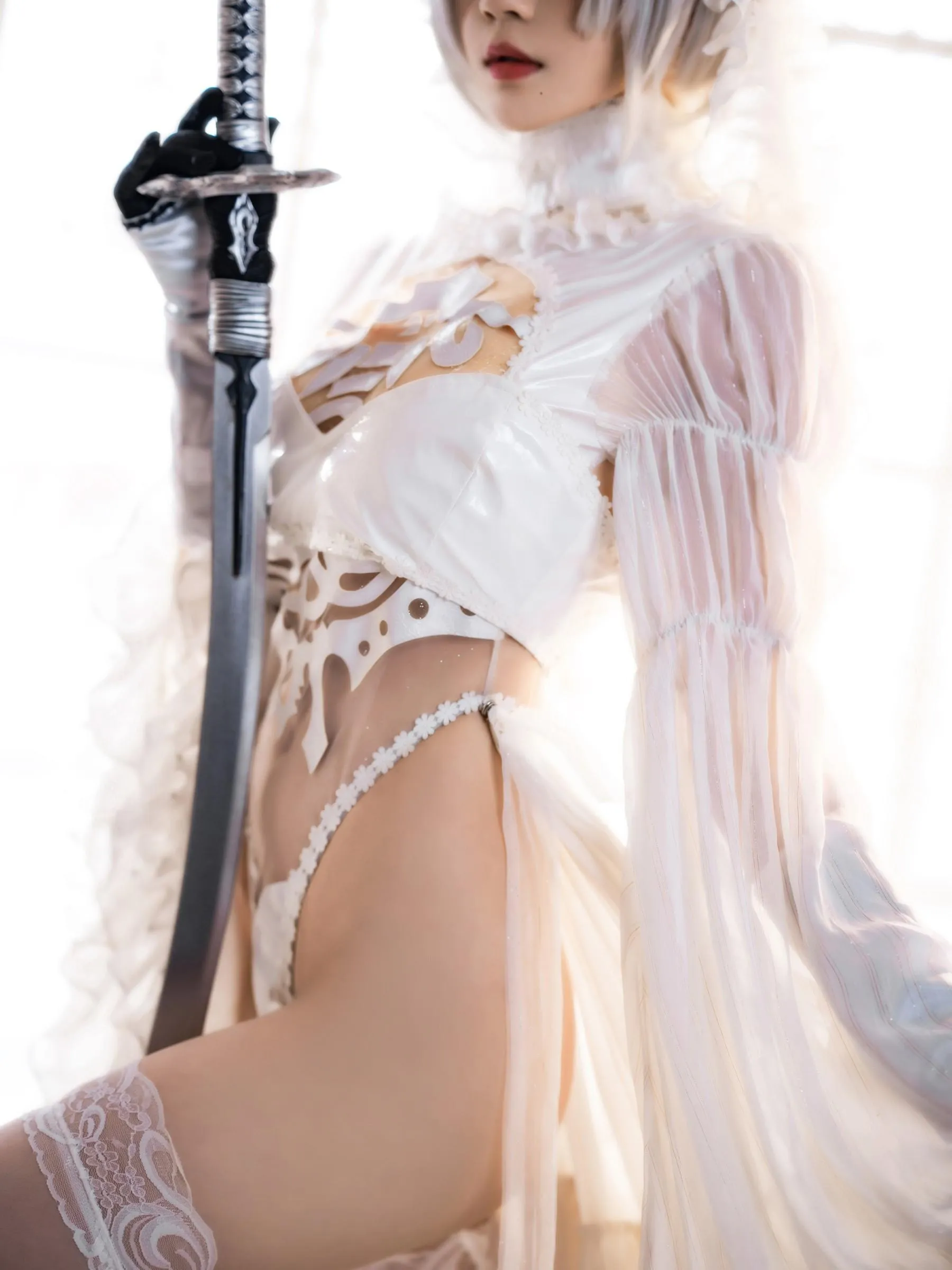 桜桃喵 – NO.160 2b花嫁 [69P]插图4
